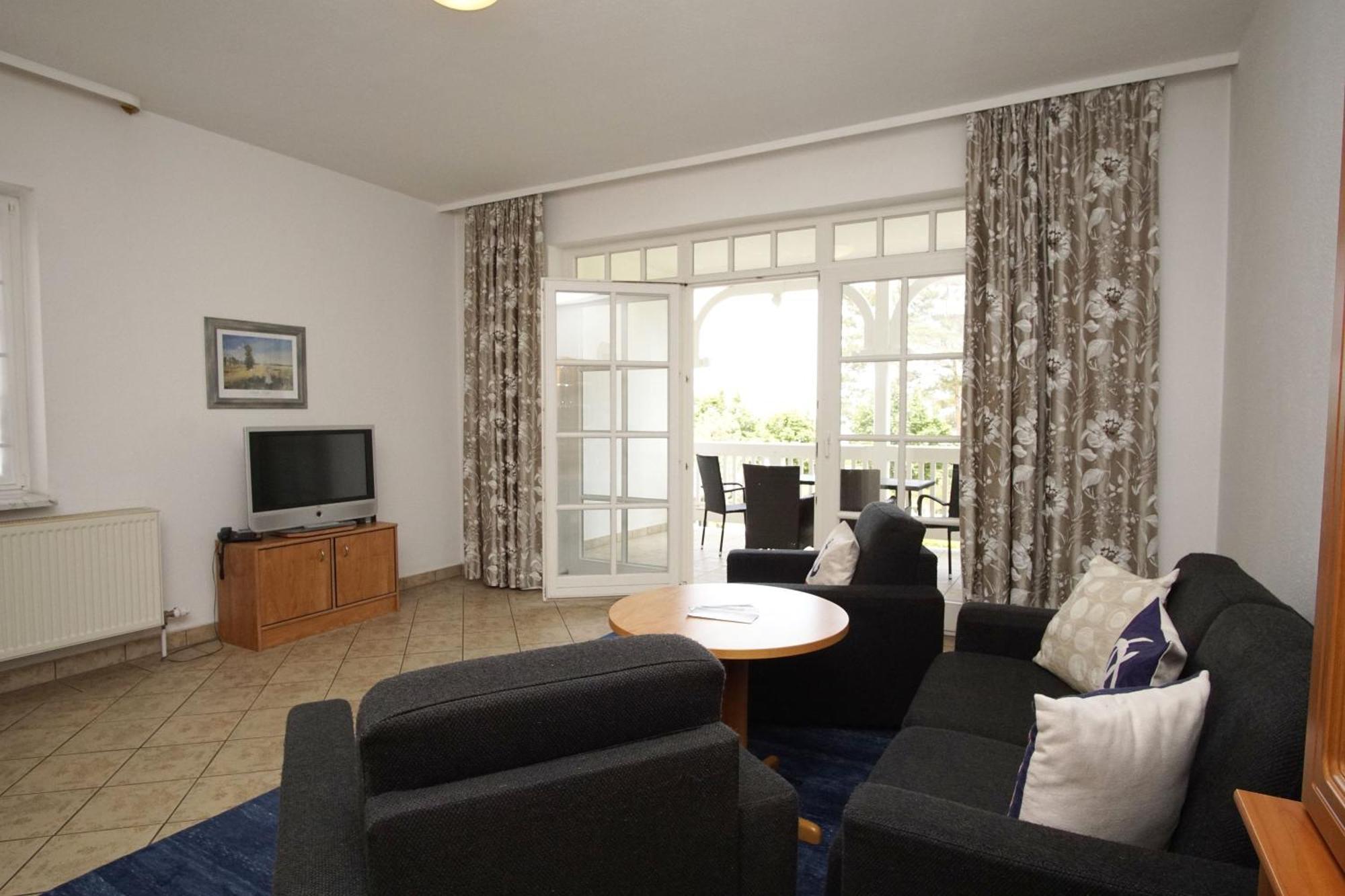 Aparthotel Ostsee Fewo 6 Balkon, Meerblick, Strand 빈츠 외부 사진