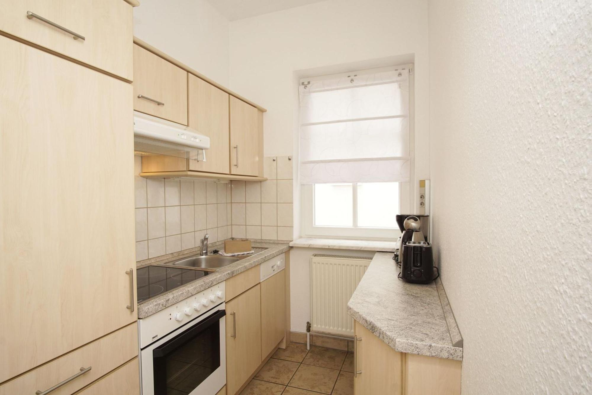 Aparthotel Ostsee Fewo 6 Balkon, Meerblick, Strand 빈츠 외부 사진
