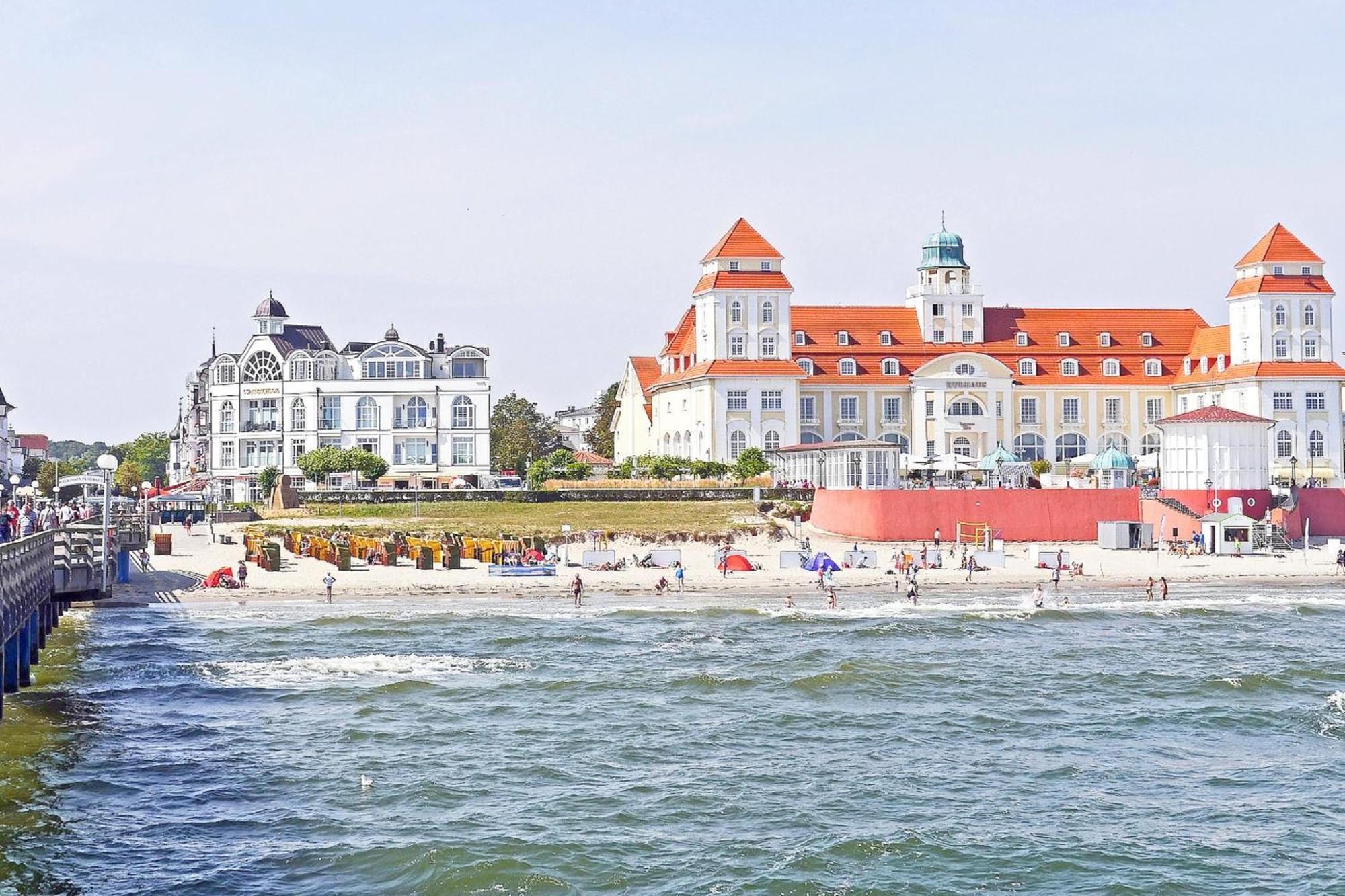Aparthotel Ostsee Fewo 6 Balkon, Meerblick, Strand 빈츠 외부 사진